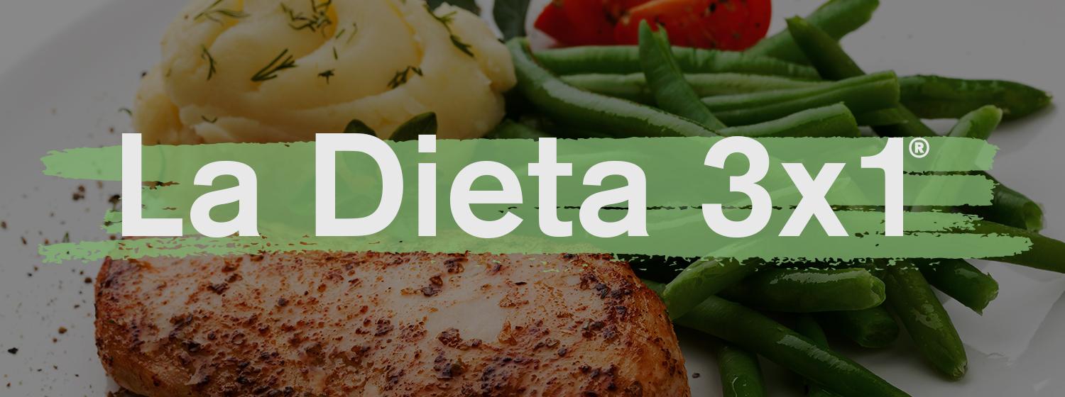 The 3x1® and 2x1® Diet: the simple method for eating without bans
