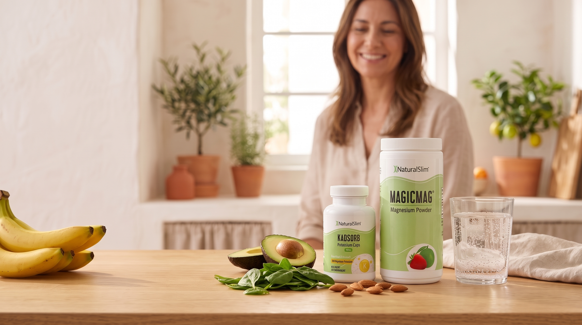 Magnesio y potasio: el Dúo Dinámico que tu cuerpo necesita