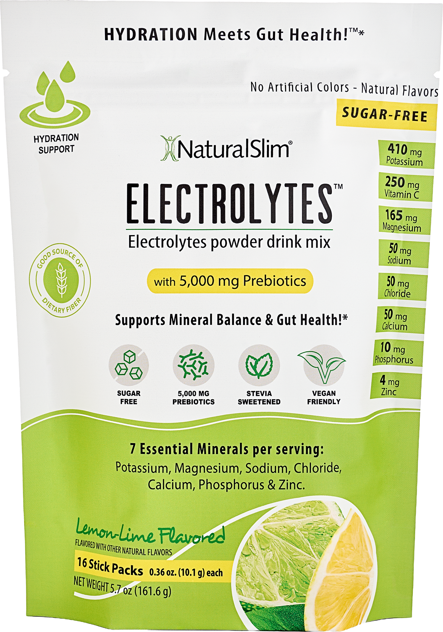 NaturalSlim Electrolytes™ Lemon-Lime