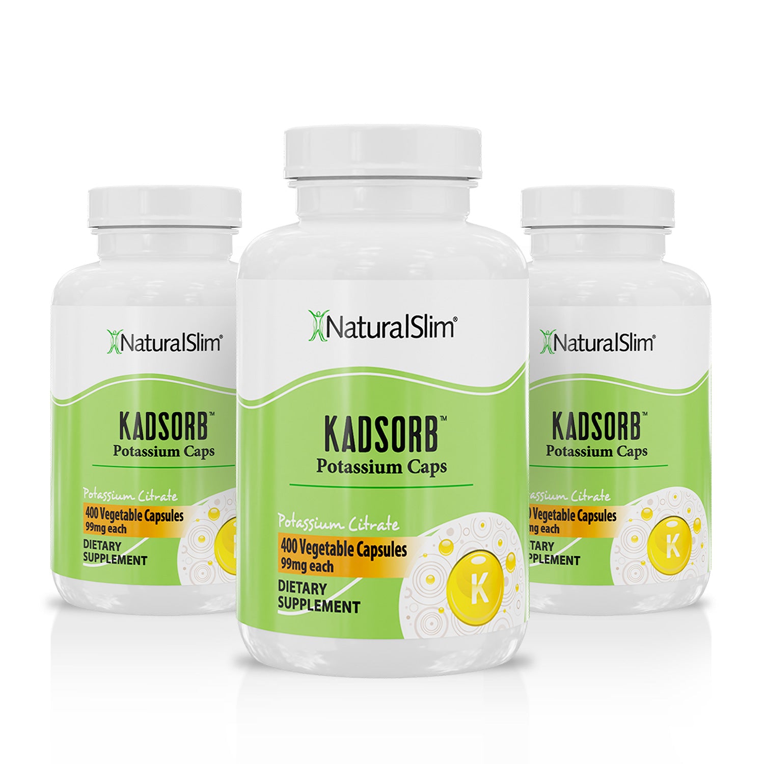 KADSORB™ Potassium Caps- 400 capsules | Citrato de Potasio