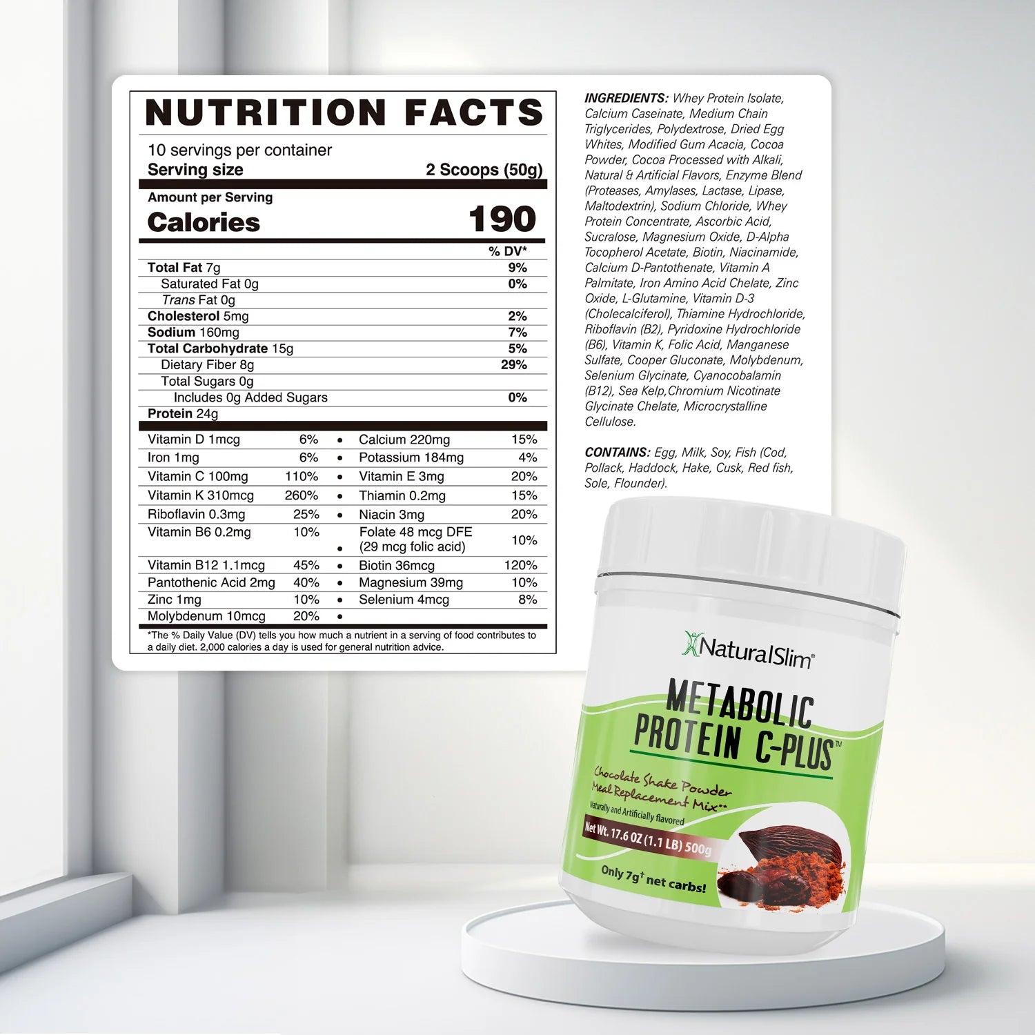 METABOLIC PROTEIN® C-PLUS CHOCOLAT