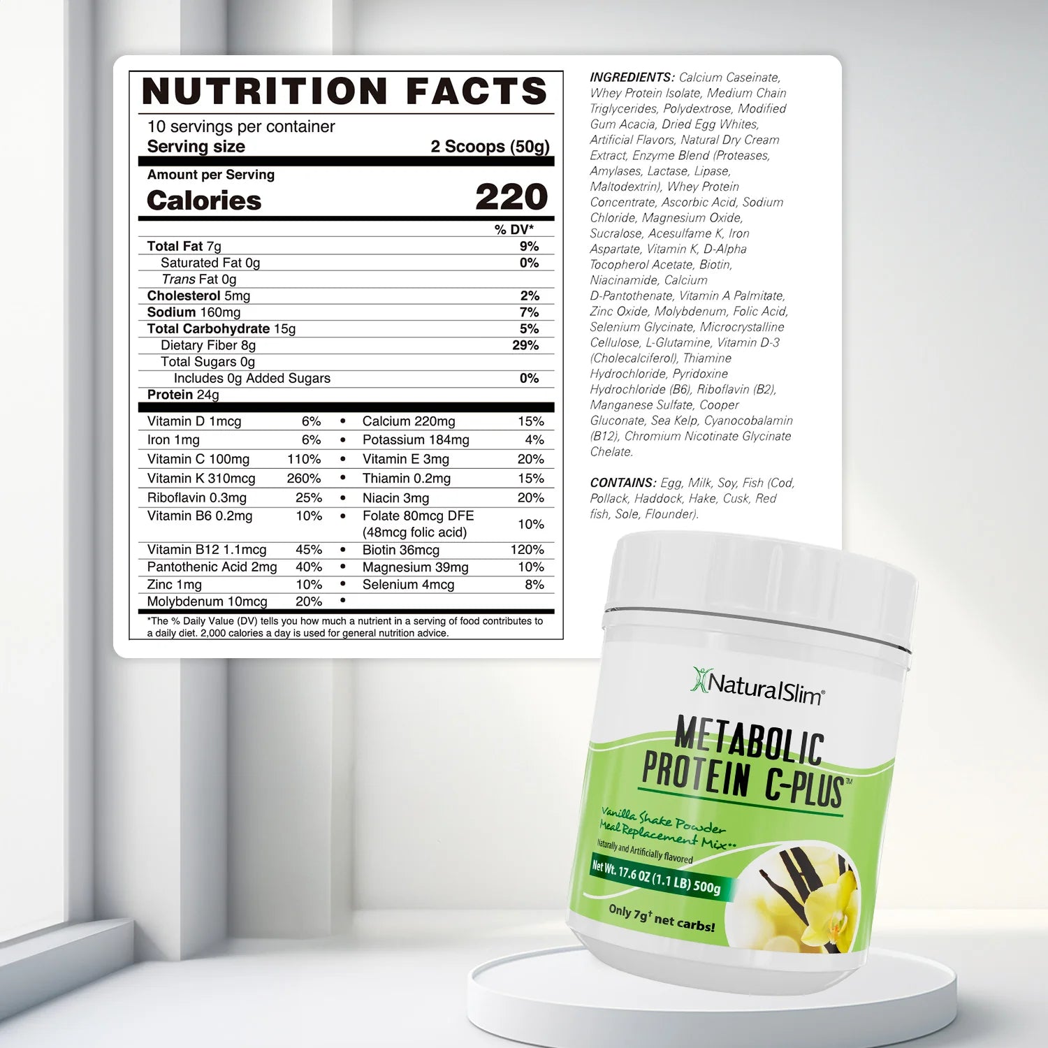 PROTEINA METABOLICA® C-PLUS VANIGLIA