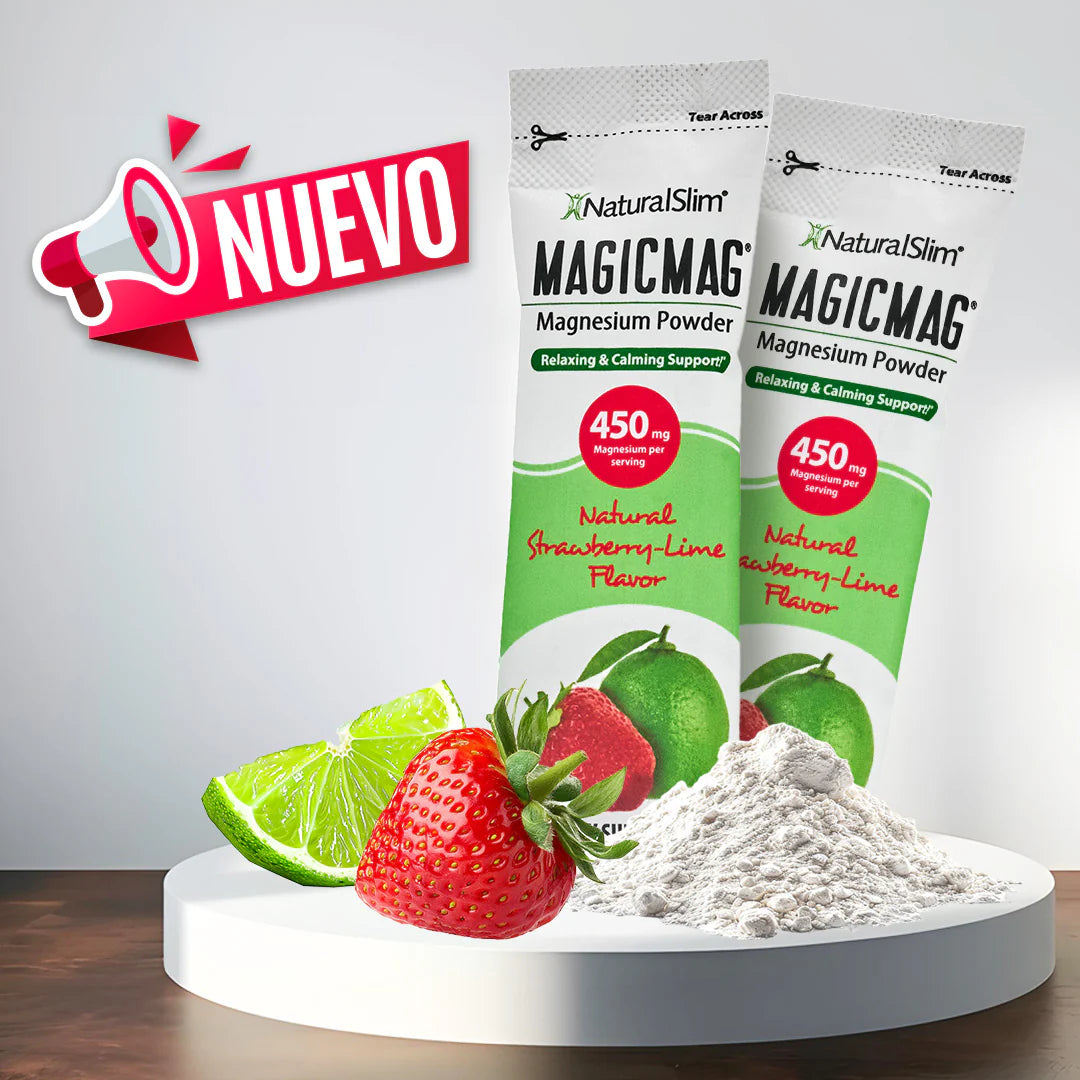 MAGICMAG® Stick Packs | Travel | Strawberry-Lime | Magnesium Citrate Supplement
