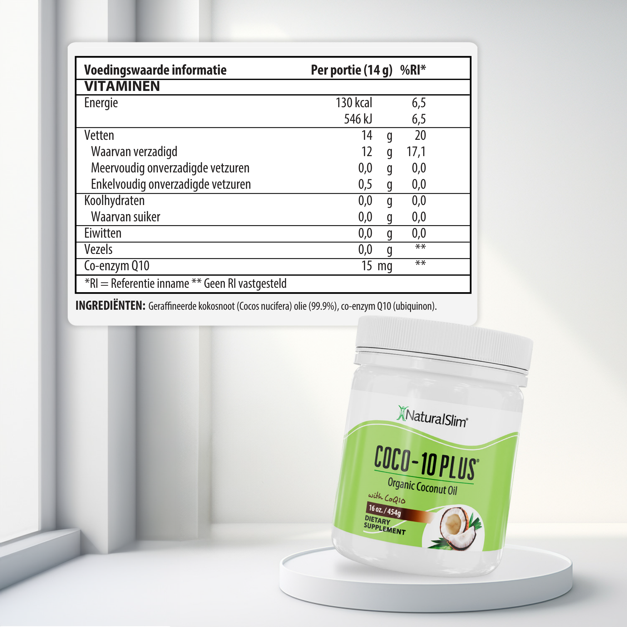 Coco-10 Plus voedingswaarde-informatie [facts:nl]