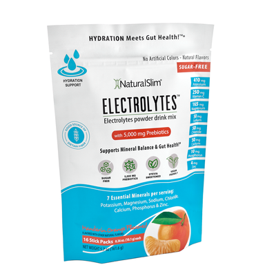 NaturalSlim Electrolytes Mandarin Orange - product lifestyle image