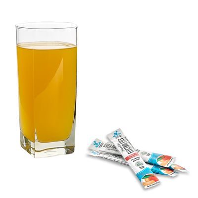 NaturalSlim Electrolytes Mandarin Orange - glass mug product photo