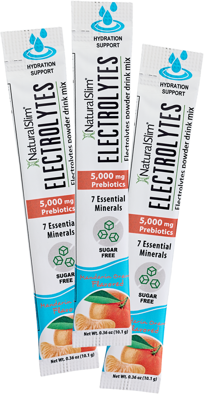 NaturalSlim Electrolytes Mandarin Orange - product lifestyle image