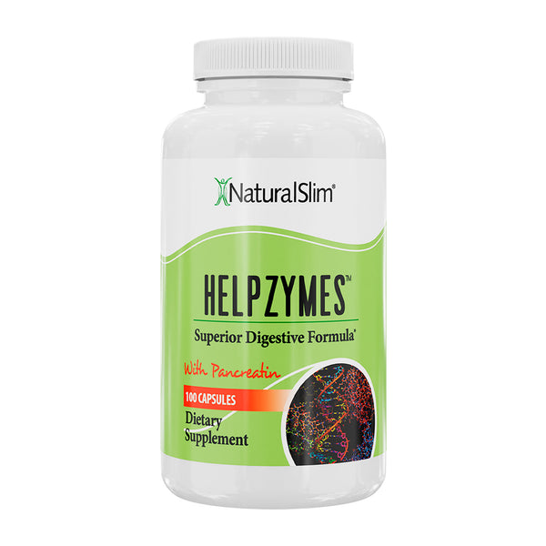 Helpzymes™ – Digestive Enzymes with HCl & Pancreatin | NaturalSlim