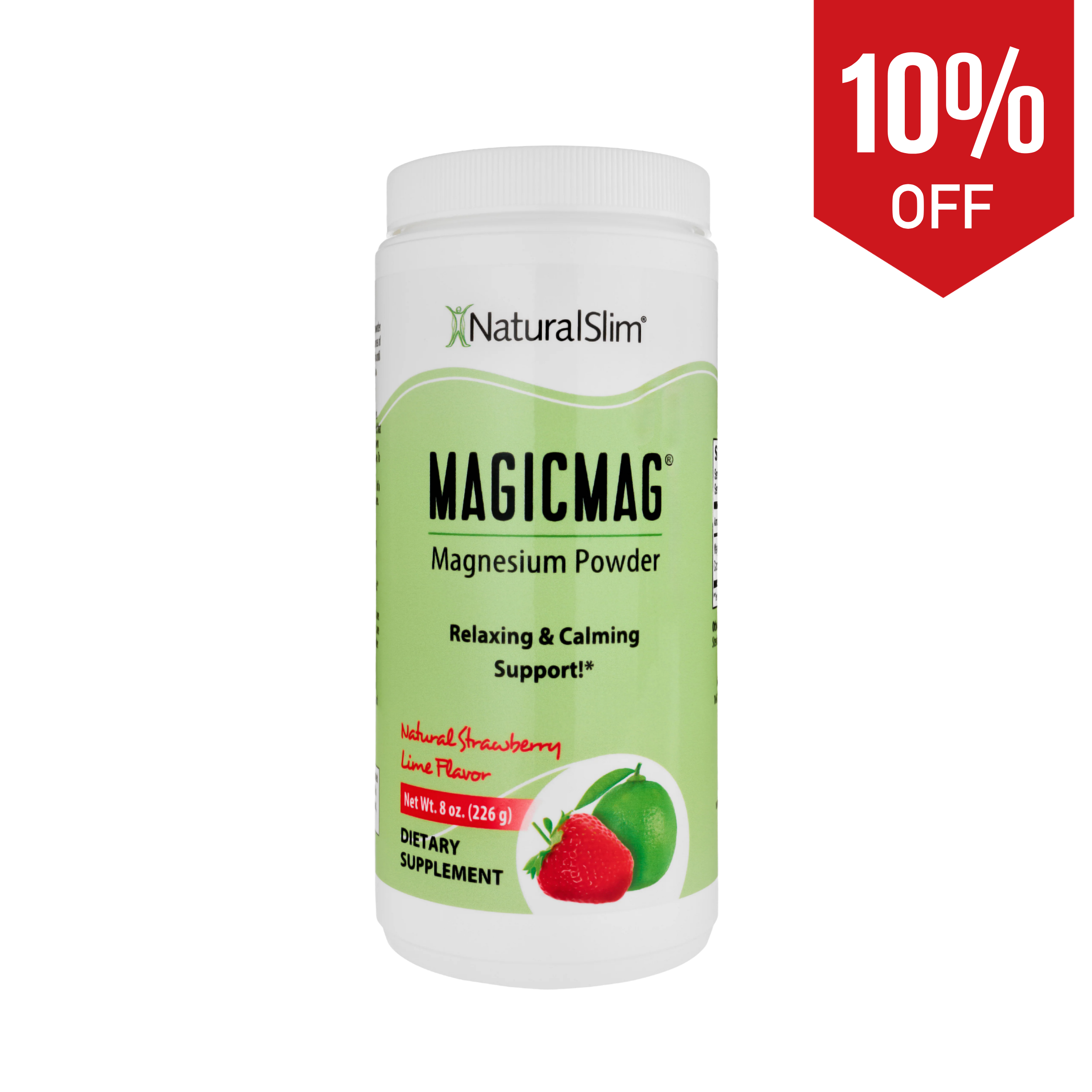 MAGICMAG® Strawberry-Lime | Magnesium Supplement | Relaxing and Calming Support