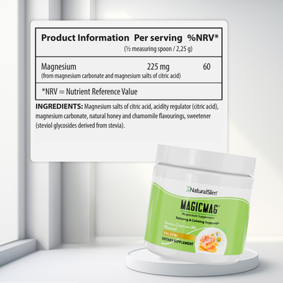 MagicMag Honey-Chamomile nutritional information
