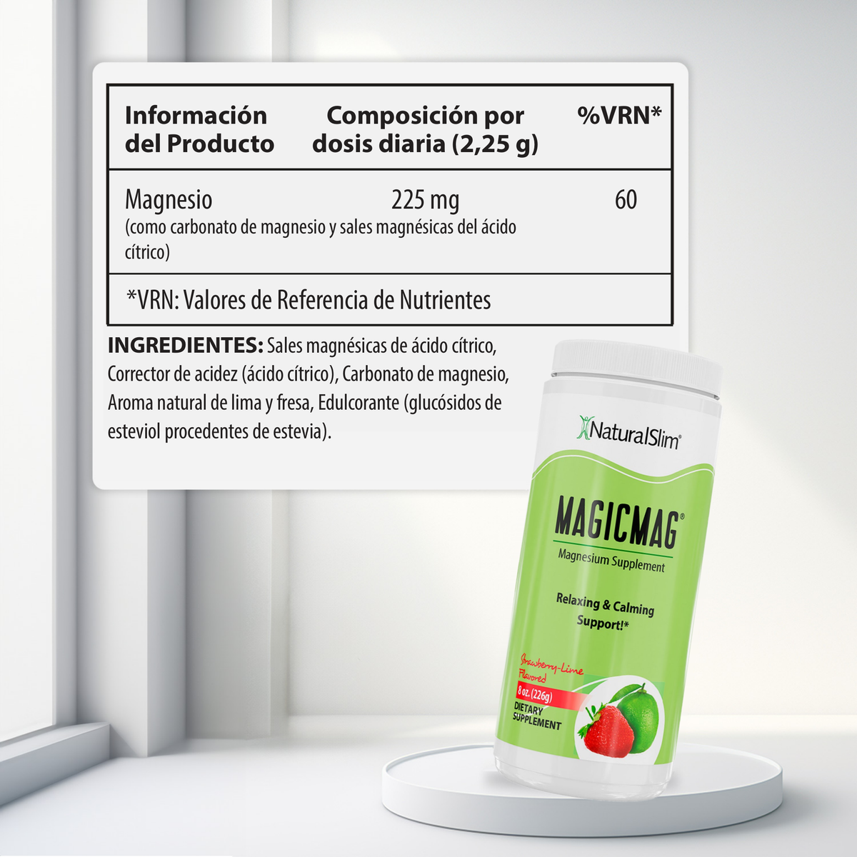 MagicMag Fresa-Lima información nutricional [facts:es]