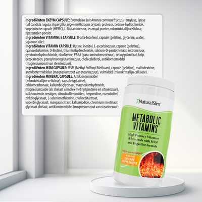 Metabolic Vitamins ingrediënten