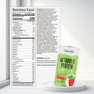 METABOLIC PROTEIN™ Strawberry | Batida de Fresa de Proteína de Whey