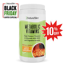 Load image into Gallery viewer, METABOLIC VITAMINS™ High Potency Vitamins for Metabolism, B-Complex with Niacin (B3) + Minerals
