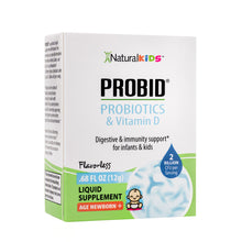 Carica l&#39;immagine nel visualizzatore di Gallery, PROBID® ® | Probiotics &amp; Vitamin D for Infants &amp; Kids
