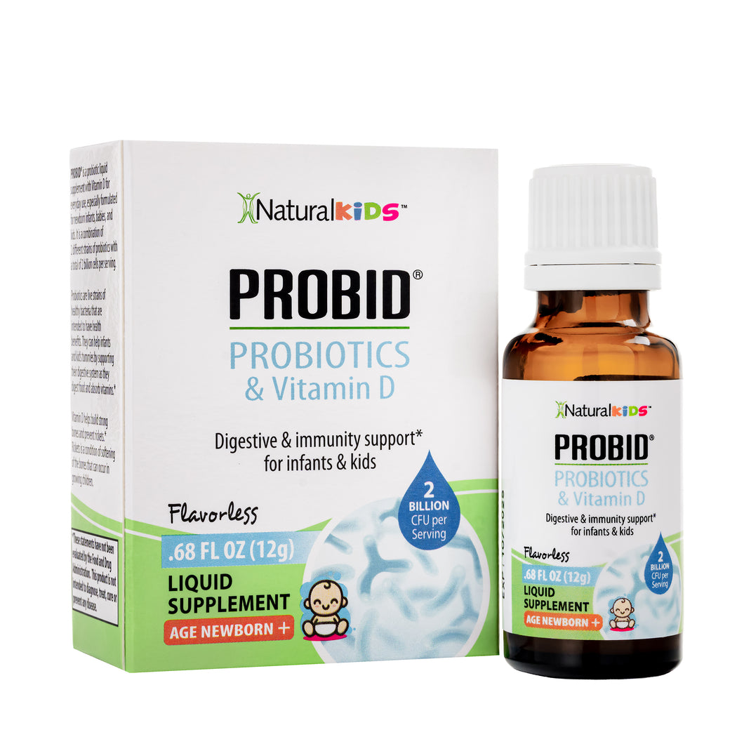 PROBID® | Probióticos y Vitamina D para Bebés y Niños