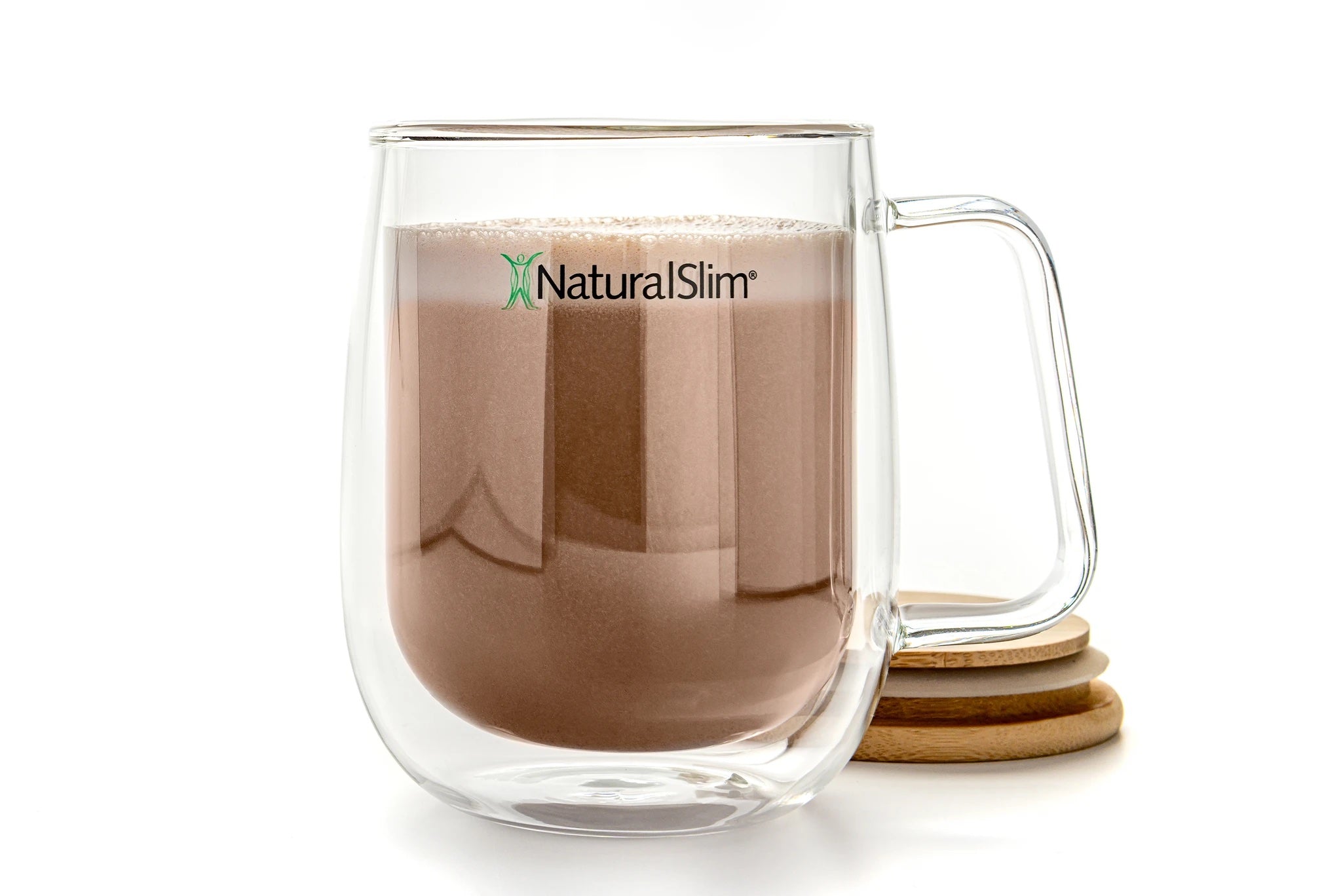 NaturalSlim® Dubbelwandige Glazen Mok