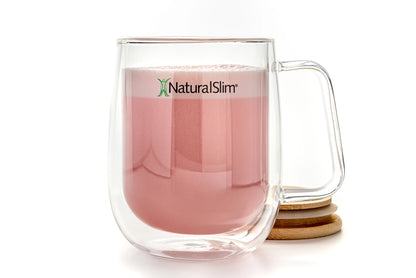 NaturalSlim® Dubbelwandige Glazen Mok