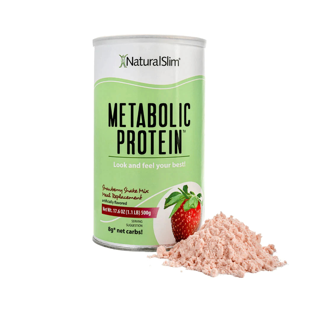 NaturalSlim Metabolic Whey Protein Powder Vanilla – Low Carb, Meal  Replacement Shake w/Vitamins, Minerals & Amino Acid L-Glutamine | Great  Taste and